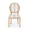 Christopher Knight Home Phinnaeus 7-Piece Dining Set with Extendable Table and Upholstered Chairs - 4 of 4