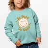 SmileyWorld Be Good Do Good Smiley Face - Toddler Graphic Sweatshirt - 3 of 4