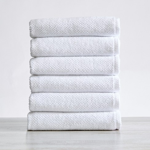 Cotton Craft Popcorn Towel Set - 10 Piece Luxury Towel Set - 100% Cotton Soft Absorbent 600 GSM Bathroom Towels - 2 Large Bath Towel 4 Hand Towel 4