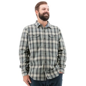 Men's Ecoths Heywood Relaxed Fit Long Sleeve Button Down Shirt - 1 of 4