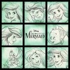 Men's The Little Mermaid Ariel and Friends Sketches T-Shirt - 2 of 4