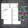 TF Publishing 2025 Weekly/Monthly Planner 6.5"x3.5" Floral Burst: Pocket Calendar, Spiral Binding, All Ages, January-December - 4 of 4