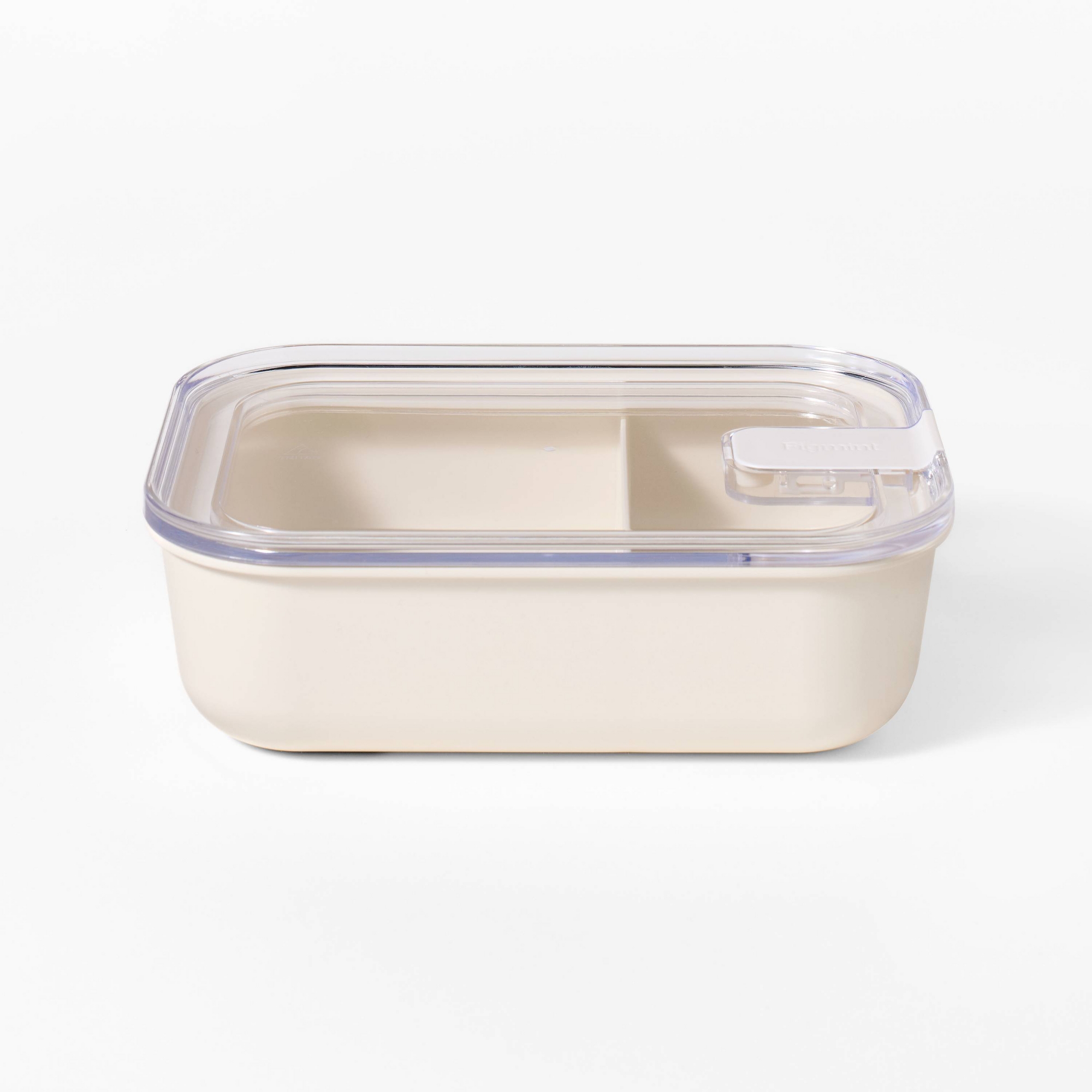 Bento Meal Prep Food Storage Container Cream