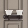 Sunset 2-Light 100W  Alistair Vanity in Provincial Bronze - 3 of 4