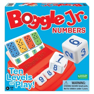 Boggle Jr, Numbers, The Original Grow-with-Me Numbers Learning Game by Winning Moves Games USA, Math, Counting and Number Recognition, Ages 3+. - 1 of 2