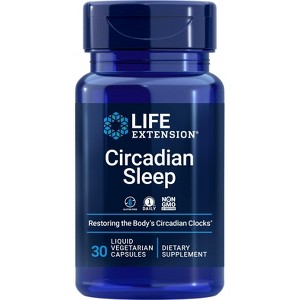 Circadian Sleep by Life Extension  -  30 Liquid Softgel - 1 of 2