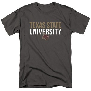 Men's Texas State University Official Stacked T-Shirt - 1 of 4