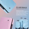 3pcs Luggage Set, 20+24+28 inch PC+ABS Lightweight Suitcase with Two Hooks, Spinner Wheels 4S -ModernLuxe - 3 of 4