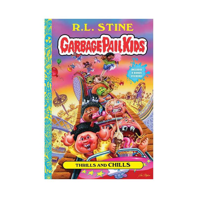 Thrills and Chills (Garbage Pail Kids Book 2) - by  R L Stine (Hardcover), 1 of 2