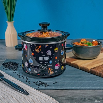 Uncanny Brands Disney Villains 2-Qt Slow Cooker