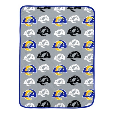 NFL Los Angeles Rams Logo Roll Ultra Soft Blanket