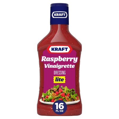Kraft Light Raspberry Vinaigrette Salad Dressing - 16fl oz