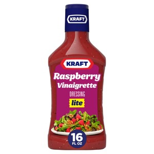 Kraft Light Raspberry Vinaigrette Salad Dressing - 16fl oz - 1 of 4