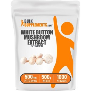 BulkSupplements White Button Mushroom Extract Powder - 1 of 4