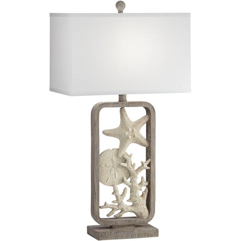 Pacific Coast Lighting White Sands Starfish Sand Dollar Coastal Table ...