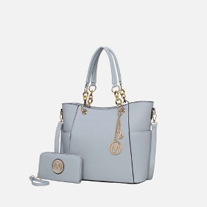 MKF Collection Bonita Vegan Leather Tote Bag with matching Wallet by Mia K - 1 of 4
