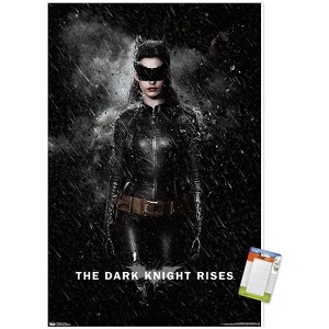Trends International DC Comics Movie - The Dark Knight Rises - Catwoman Rain Unframed Wall Poster Prints - 1 of 4