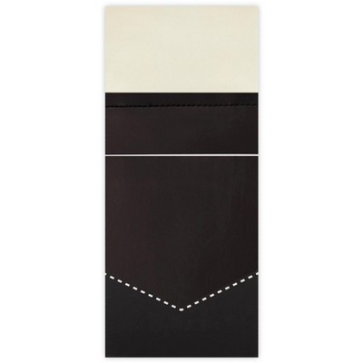 Jacob Alexander Men’s Pre-Folded Satin Pocket Square – Rectangular