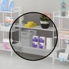 0.75" Set of 2 Extra Storage Shelf Deluxe Metal Extensions - Breighton Home - 2 of 4