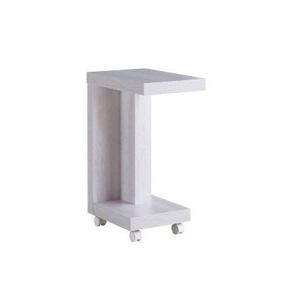 Carina Mobile End Table White Oak - miBasics