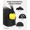 Small Gym Bag for Women Mini Duffle Bag with Wet Compartment, Lightweight Waterproof Cute Tote for Girls Workout Sport Travel, Black - 3 of 4