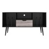 RealRooms Grafton TV Stand for TVs up to 55", Black Oak - 4 of 4