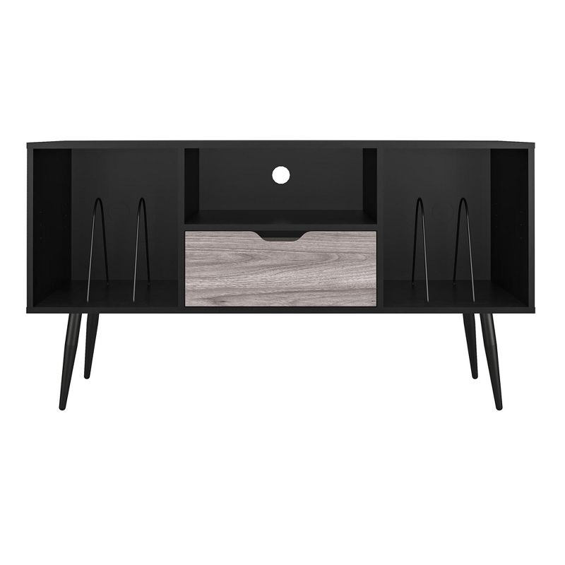 RealRooms Grafton TV Stand for TVs up to 55", Black Oak, 4 of 5