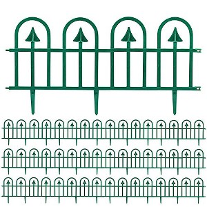 Sunnyglade 12 Pack Garden Edging Decorative Border Recycled Plastic Landscape - 1 of 1