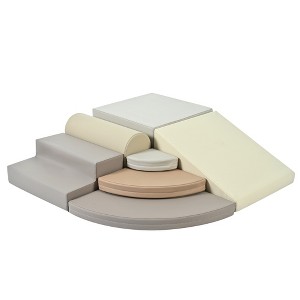 Dexmalle 7-Piece Soft Foam Climbing Blocks - 1 of 4