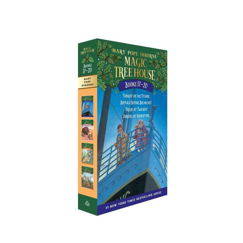 Magic Tree House Books 17-20 Boxed Set - (Magic Tree House (R)) by  Mary Pope Osborne (Mixed Media Product), 1 of 2