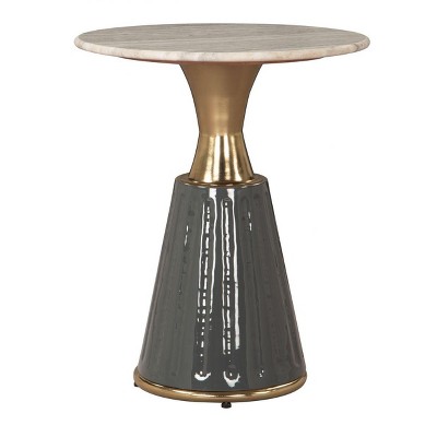Zuo Glasa Side Table Multicolor