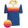 Tipsy Elves Golf Shirts for Men - Performance Athletic Fit Men's Golf Polo Shirts w/ Moisture Wicking Stretch Fabric - 3 of 4