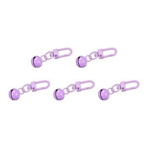 Unique Bargains Stainless Steel DIY Crafts Christmas Decoration Pet Bells 5 Pcs - 1 of 3