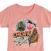 Girls' - Star Wars - Chewie Stickers Fitted Short Sleeve Graphic T-Shirt - 2 of 4