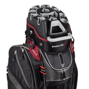 Founders Club Premium Organizer 14 Way Golf Cart Bag - Black - 1 of 4