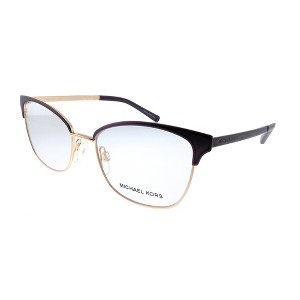 Michael Kors Adrianna IV MK 3012 1108 Womens Cat-Eye Eyeglasses Matte Cordovan Rose Gold 51mm - 1 of 3