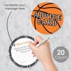 Big Dot of Happiness Nothin' But Net - Basketball - Wish Card Baby Shower Activities - Shaped Advice Cards Game - Set of 20 - 2 of 4