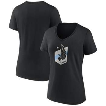 Mls Los Angeles Fc Women's Short Sleeve Split Neck T-shirt - Xl : Target