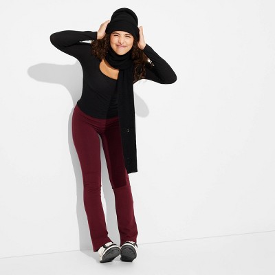 Women's High-Waisted Stovepipe Leggings - Wild Fable™