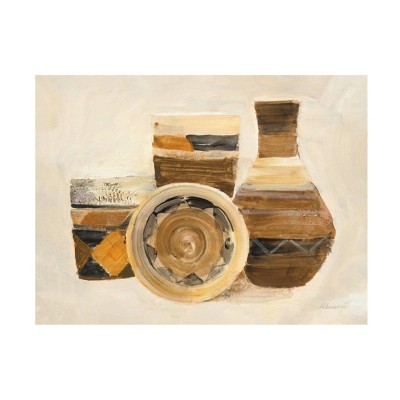 Global GalleryAlbena Hristova Desert Sunset Vessel II Giclee Stretched Canvas Artwork 30 x 30 