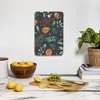 Ninola Design Christmas Botanical Charcoal Rectangular Cutting Board - Deny Designs - 3 of 3