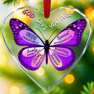 Christian Christmas Ornaments for Women 2025 - Spiritual Catholic Ornaments with Bible Verse Decoration - 1 of 4