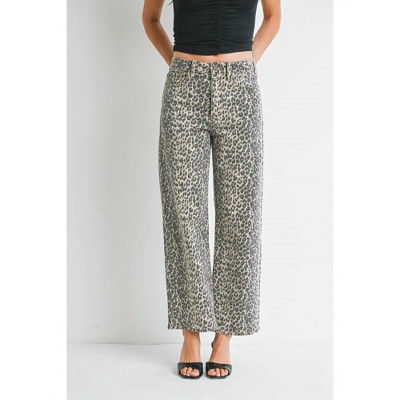 Women's Vintage Straight Pants - JUST BLACK DENIM