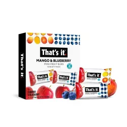 That's It. Mango Blueberry Mini Fruit Bars - 10ct/7oz