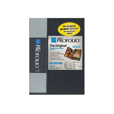 Itoya Art Profolio Storage/Display Book 4 In. X 6 In. 24 [Pack Of 3] (3PK-IA-12-4)