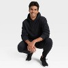 Men's Active Comfort Cotton Fleece Hoodie - All In Motion™ - 3 of 3