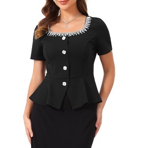 formal evening blouses womens dresses Amazon.com: Evening Tops for Women Dressy V Neck Ruched Ruffle Sleeve  Belted Blouses Formal Elegant Party Night Shirt Sequined Blouses Women's  Sparkly Tops Black : Clothing, Shoes & Jewelry