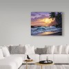 Anthony Casay 'Sunset Beach 3' Canvas Art - image 3 of 3