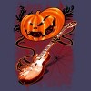 Women's Design By Humans Pumpkin Rocker By cashfish Racerback Tank Top - 2 of 3