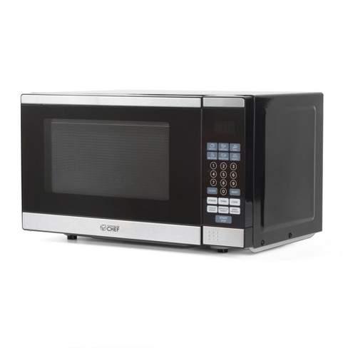 Commercial Chef 0.7 Cu. ft. Countertop Microwave Oven, Black